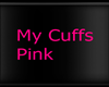 Pink Black Cuffs