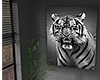 Tiger wall art