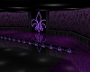 Purple Fleur De Lis