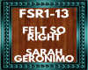 sarah geronimo FSR1-13