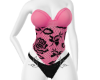 Pink's Corset Set
