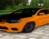 Orange Jeep Trackhawk