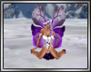 Beautiful purple fairy
