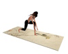 Yoga mat animated