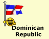 Dominican flag smiley