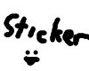 sticker