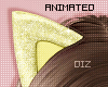 !!D Kitty Ears Yellow