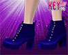 K* Eye Blue Booties