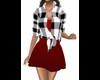 red country plaid dress