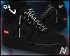 Suprme Black AF1s