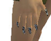 [NC6] Zebra cross nails