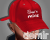 [D] Mine red cap