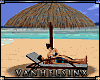 (VH) Beach Umbrella  /W