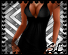 [SL] glam black dress