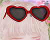 w. Red Heart Glasses