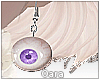 Oara Eyes Earring Lilac