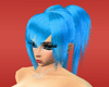 437Ozumi Blue Rave Hair