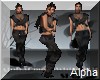 AO~Snakeskin leather top