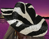 Fashionata Zebra Hat