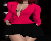 Dark Pink&Black Dress