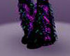 Rave kitty monster boots