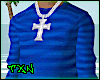 TXN Striped Sweater Blue