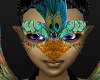 Peacock Princess Mask