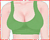Green Crop Top