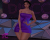 Disco Dress (Purple)