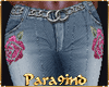 P9)Jeans with a Pink add