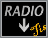 (Tis) Radio Here Sign