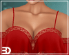 Red Lace Top Skirt