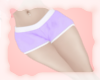 A: Lilac shorts