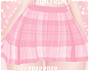 $K Kawaii Plaid Skirt M