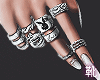 靴 - Nails + Rings