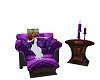 Reading Chair,purple