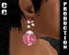 CC Candy Cane Earrings