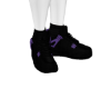 Purple Jordan 4s