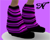 "N" Purple Boots