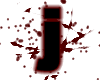 [t] Blood Letter "j"
