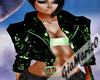 g;LEONA green jacket