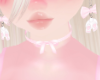 Cute Pink Neck Bow