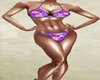 Purple sexy  bikini