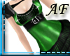 [AF]Anole Emerald Dress