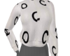 White CoCo Sweater