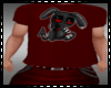 EVIL BUNNY RED TOP M
