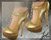 [Jo] Gold Luxury Heels