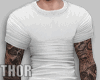 !TR! In shape white T