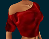 Red Silk top