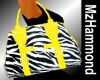 *MzH-Zebra/Yellow Purse